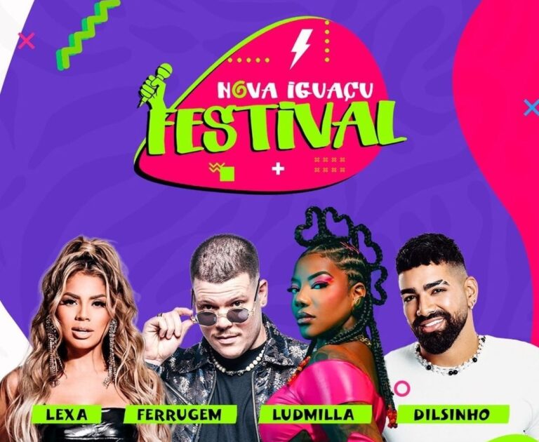 Nova Iguaçu Festival: Ludmilla, Ferrugem, Lexa e Dilsinho agitam a Baixada Fluminense