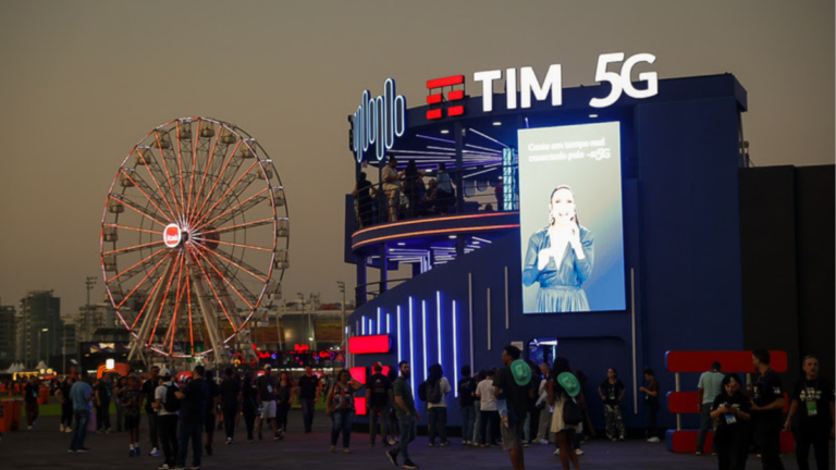 TIM domina o Rock in Rio com ativações 5G 