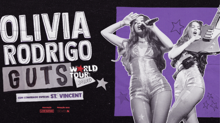 Olivia Rodrigo anuncia show da ‘GUTS Tour’ em Curitiba