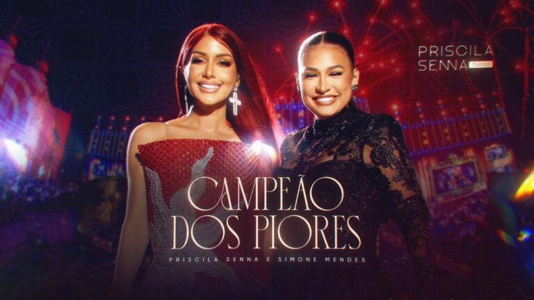 Priscila Senna lança “Campeão dos Piores” com Simone Mendes, primeira faixa do audiovisual “15 Anos – TBT da Musa”